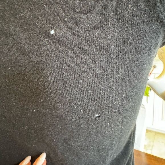 MODA long sweatshirt top with wide turtle neck - Picture 3 of 6